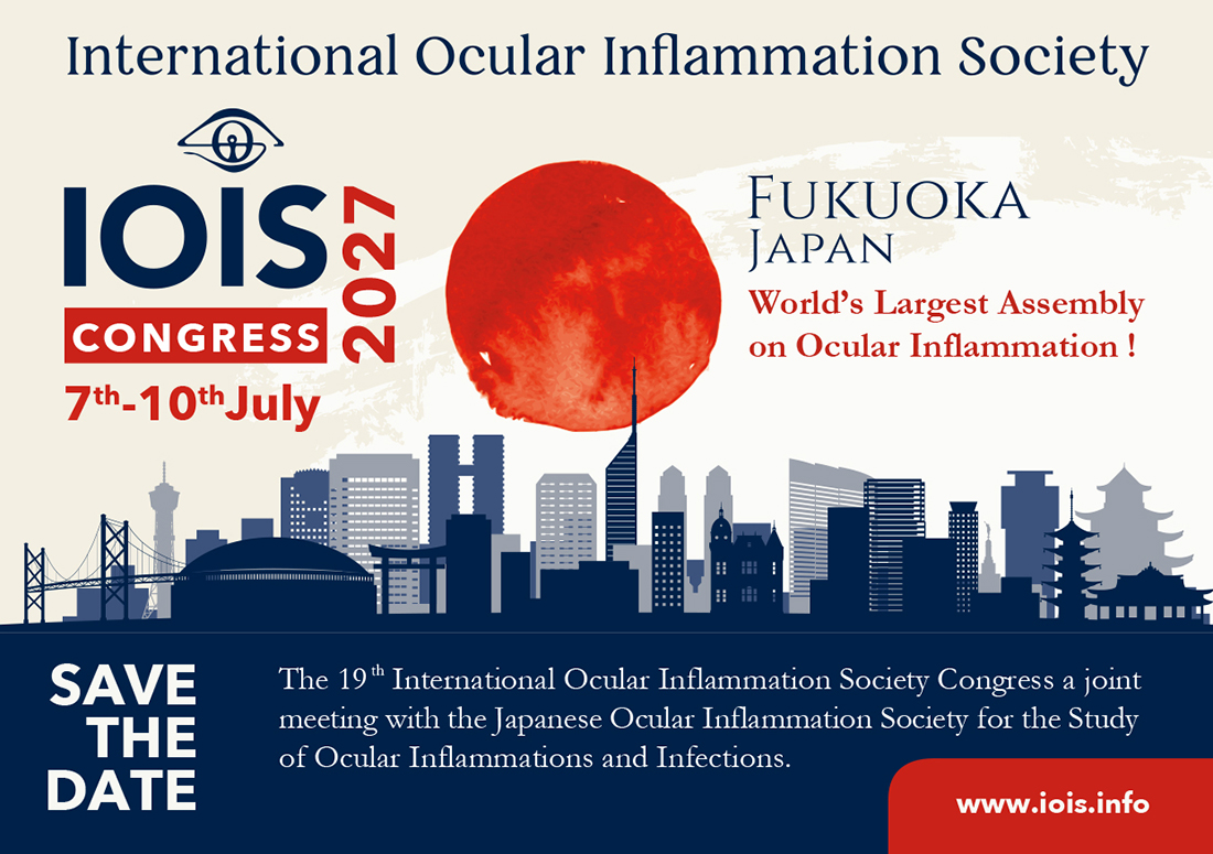 International Ocular Infolammation Society IOIS2027 CONGRESS 7th-10th July